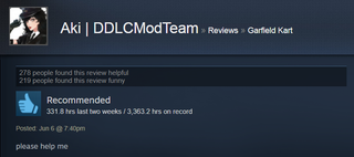 Illustration for article titled Garfield Kart, As Told By Steam Reviews